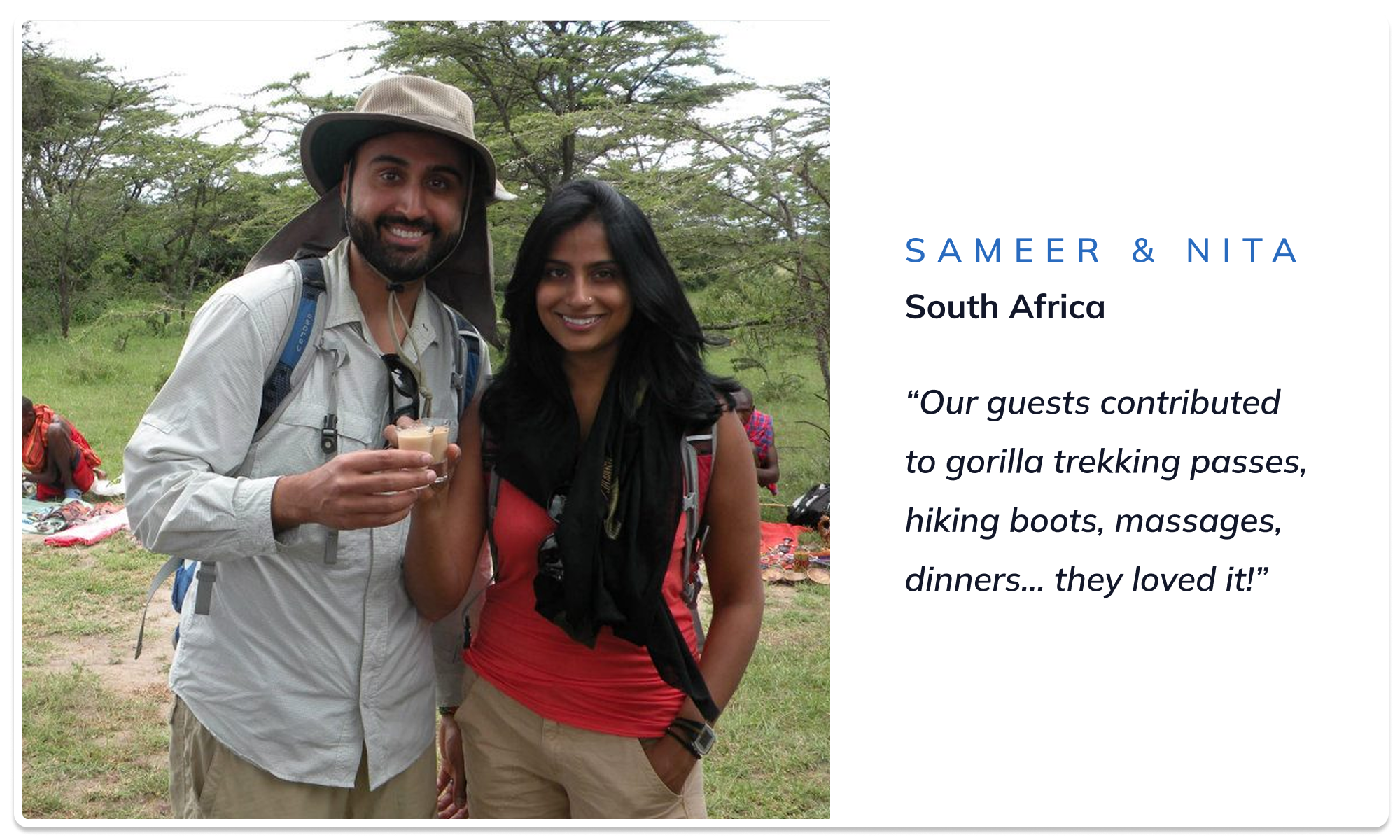 Honeyfund testimonial